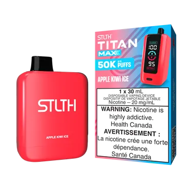 Product image of Apple Kiwi Ice - STLTH Titan Max - Disposable