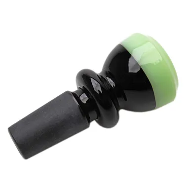 Product image of Karma, 14mm Black and Shade Glass Bowl, Slyme