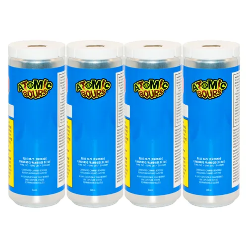 Blue Razz Lemonade - XMG Sourz - THC Drinks