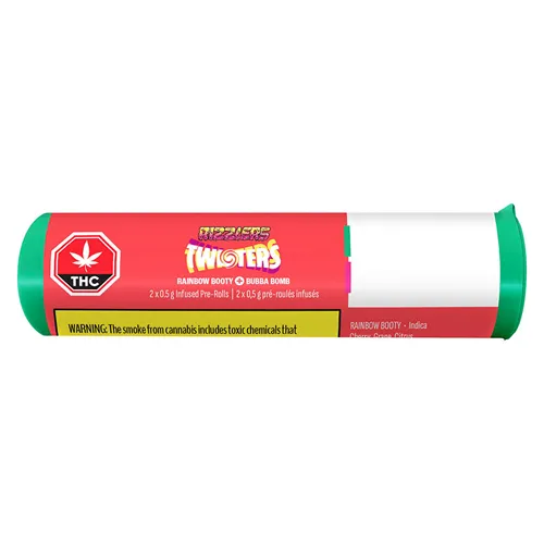 Twisters Bubba Bomb & Rainbow Booty - Boxhot - Variety Infused Pre-Rolled