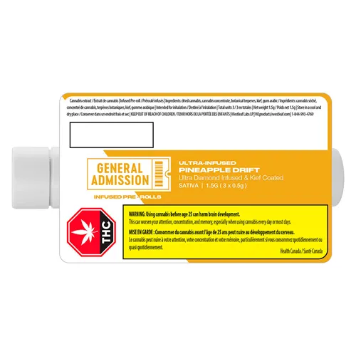 Pineapple Drift Diamond Infused - General Admission - Infused Joints