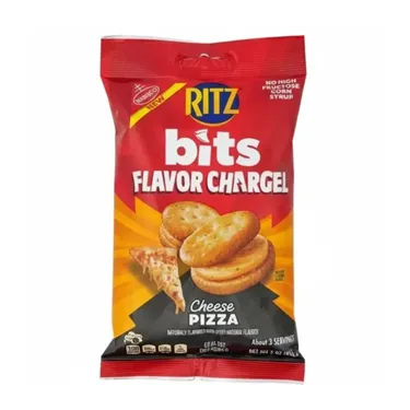 Product image of Ritz, Bits Flavour Charged Cracker Sandwhiches, Cheese Pizza