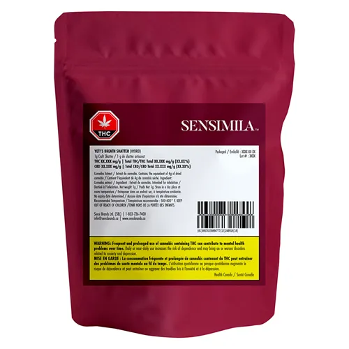 Yeti's Breath - Sensimila - Shatter