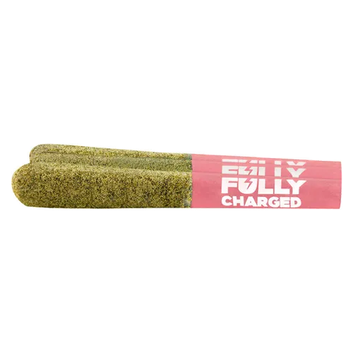 Product image of Fully Charged Strawberry Watermelon OG CBG - Spinach - Infused Joints