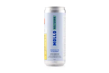 Product image of Pineapple Seltzer - Mollo - THC Drinks
