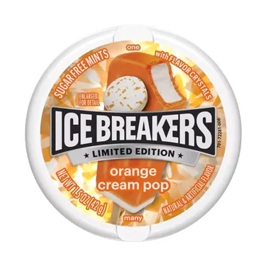 Product image of Ice Breakers, Mint Tins, Limited Edition Orange Cream Pop