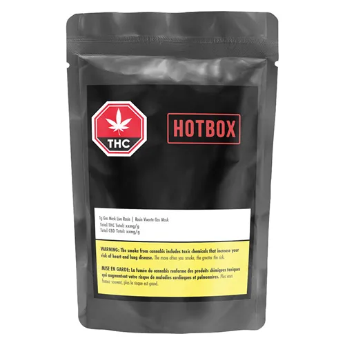 Gas Mask Live Rosin - HOTBOX - Rosin