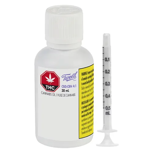 Product image of CBD:CBN 4:1 Oil - Tweed - Ingestible Oils