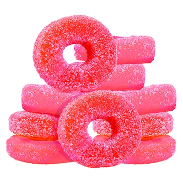 100 CBG 100 THC Multipack Sour Watermelon - Olli O's - Gummies