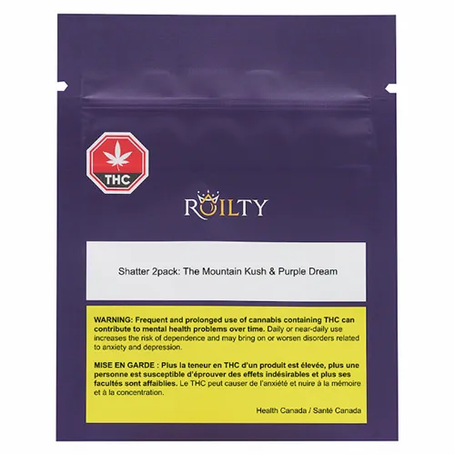 The Mountain Kush & Purple Dream - Roilty - Shatter