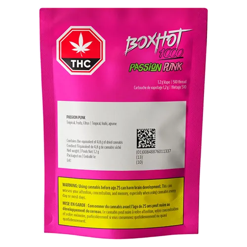 Passion Punk - BoxHot - 510 Cartridges