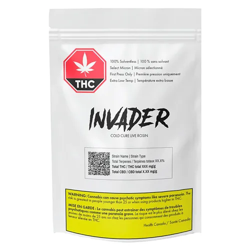 Cold Cure Live Rosin - INVADER - Rosin