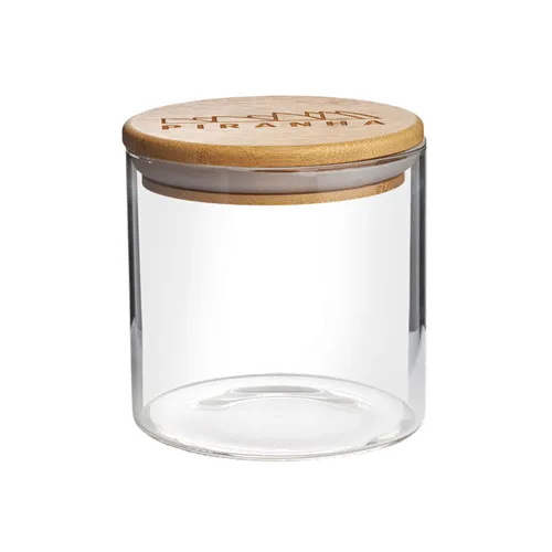 Product image of Piranha, Glass Storage Jar with Bamboo Lid