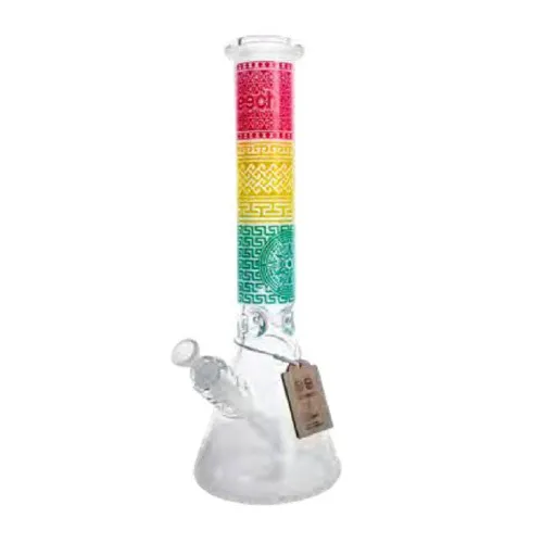 Product image of Cheech, 15" Blaster Pattern Beaker Glass Bong