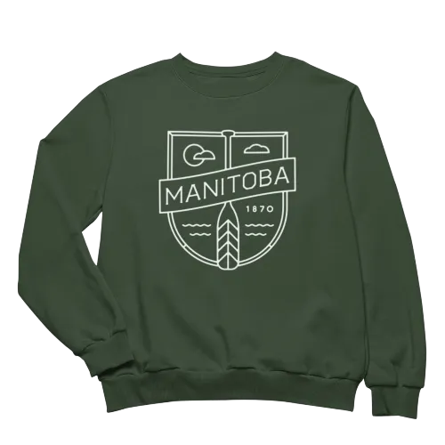 Product image of WHW, MB Cottage Forest Green Sweatshirt