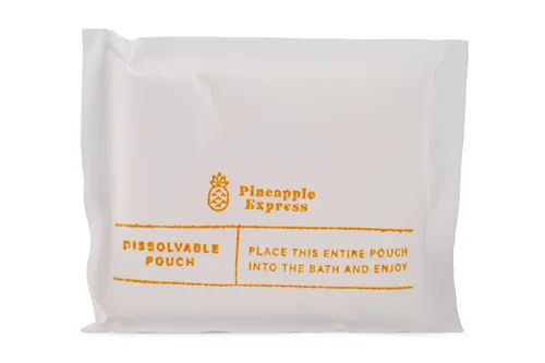 Product image of Pineapple Express Zero Waste CBD Bath Bomb - Blunt Botanicals - Infused Bath