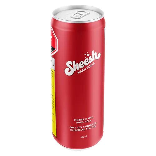 Product image of Cherry D Live Rosin Cola - Sheesh Hash Sodas - THC Drinks