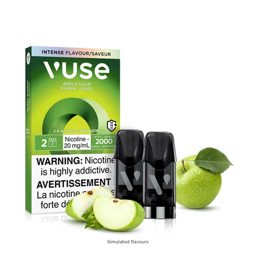 Product image of Apple Sour 2 Pack - Vuse - Pods