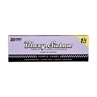 Product image of Blazy Susan, Purple Pre-Rolled Cones