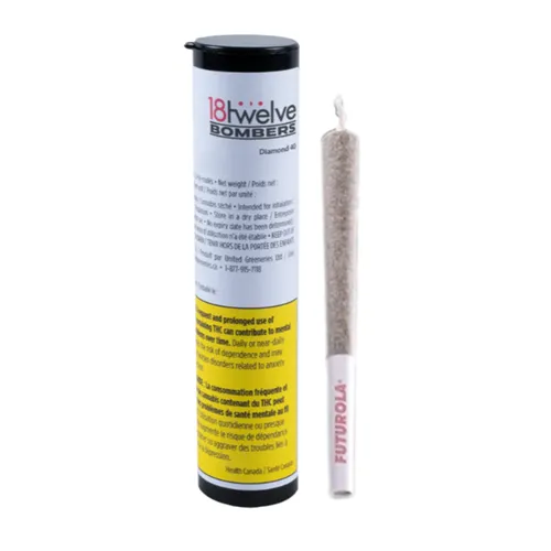 Product image of Diamond 40 Bombers (8 Ball Kush) - 18Twelve - Joints