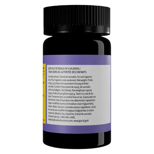 CBN:CBD Softgels - Glacial Gold - Capsules
