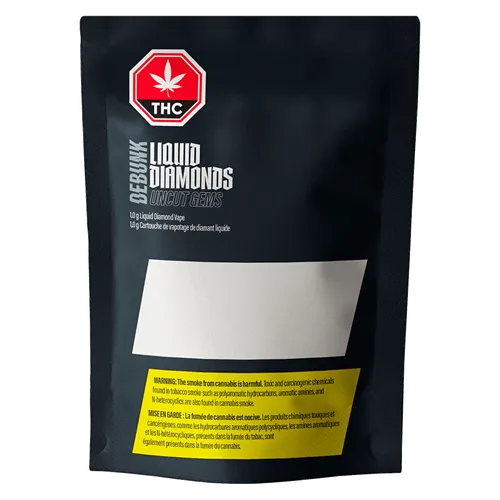 Uncut Gems Liquid Diamond - Debunk - 510 Cartridges