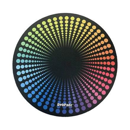 Product image of DabPadz, 5" Round Fabric Top Mat