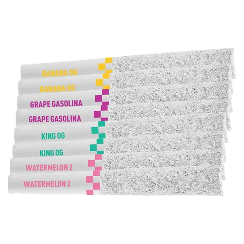 Product image of Flyers Frosted Infused Drag Pack - Claybourne - Variety Infused Pre-Rolled