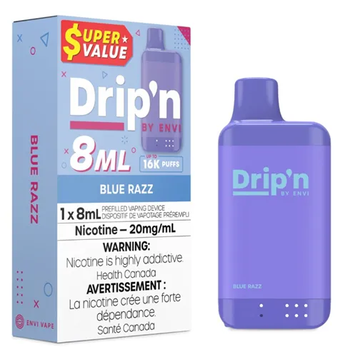 Product image of Blue Razz - Drip'n Envi - Disposable
