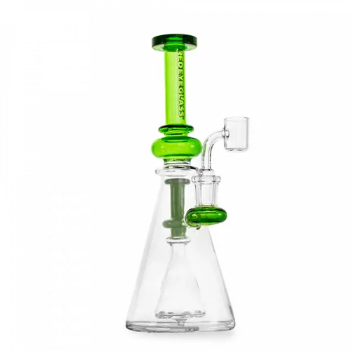Product image of Red Eye Glass, 9.5" Tall Echo Concentrate Rig w/ Beaker Perc