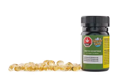 Product image of CBG:THC 5:5 Softgels - Glacial Gold - Capsules