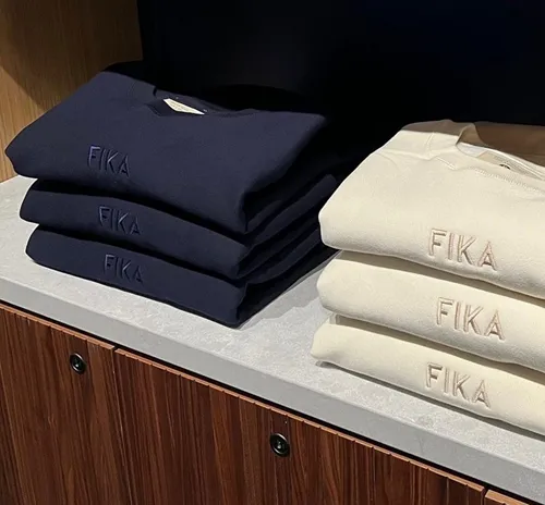 Product image of FIKA, Bone Crewneck