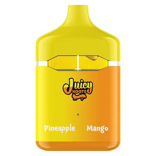 Juicy Hoots Pineapple and Mango Flavour Flip AIO Vape 92% THC