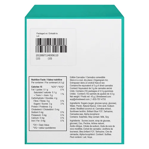 Shark Attack MAX10 Party Pack - Shred'ems - Gummies