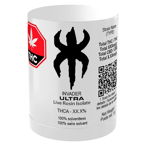 ULTRA Live Rosin - INVADER - Rosin