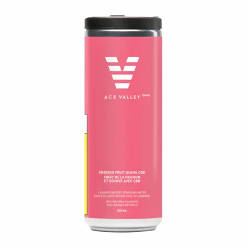 Product image of Passion Fruit Guava CBD - Ace Valley - Sparkling Water