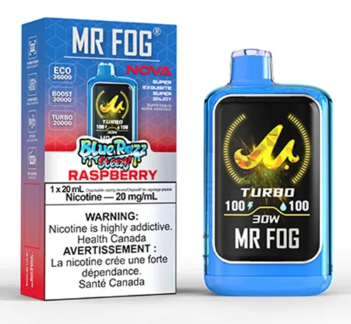 Product image of Blue Razz Steezy Raspberry - MR FOG x NOVA - Disposable