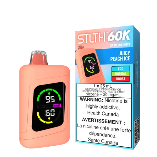 Product image of Juicy Peach Ice - STLTH - Disposable