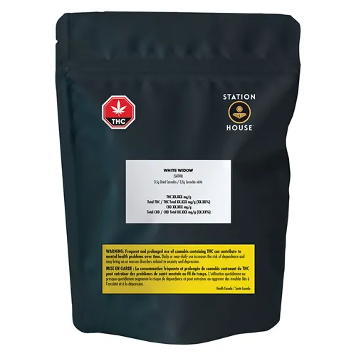 White Widow - Station House - Dried Flower