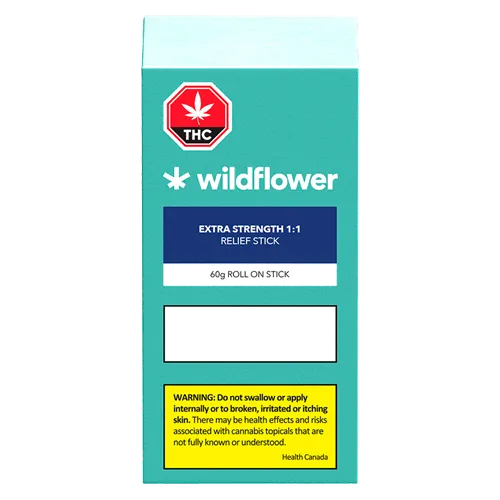 Extra Strength 1:1 Relief Stick - Wildflower - Infused Body