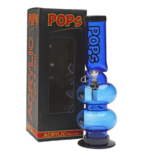 Product image of 12" Double Bubble Base Acrylic Bong with Ice Catcher