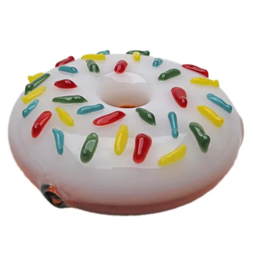 Product image of Borosci, 3" Sprinkle Donut Glass Hand Pipe
