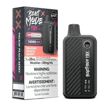 Product image of Packin' Peach Berry - Flavour Beast Mode Max - Disposable
