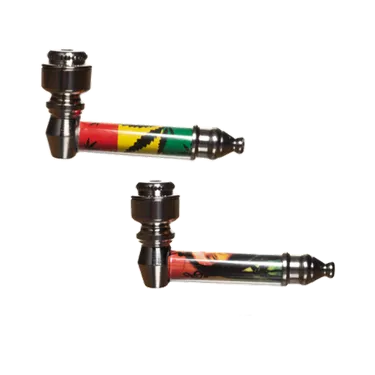 Product image of Arsenal, High Grade Assorted Design Metal Hand Pipe w/ Screens