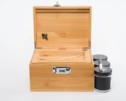 Product image of BZZ Box, Natural Bamboo TCG Stash Box