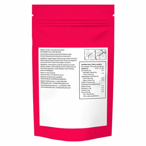 Strawberry Watermelon Live Rosin Gummies - 1964 - Gummies