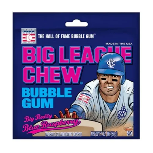 Product image of Big League Chew, Big Rally Blue Raspberry