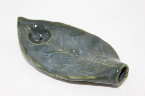 Product image of Northern Heights Co., Ceramic Leaf Pipe