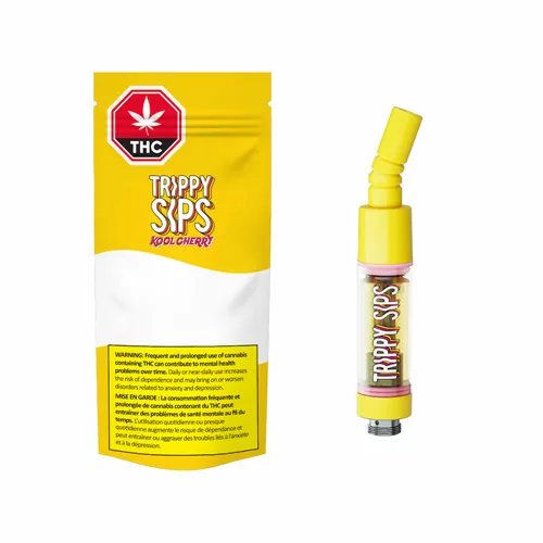 Product image of Kool Cherry - Trippy Sips - 510 Cartridges