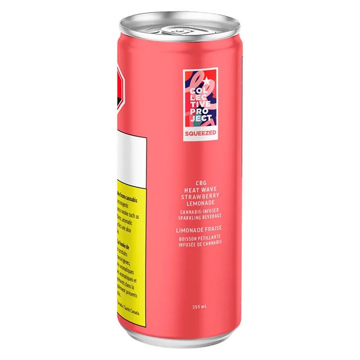 Product image of THC:CBG Heatwave Strawberry Lemonade - Collective Project - THC Drinks